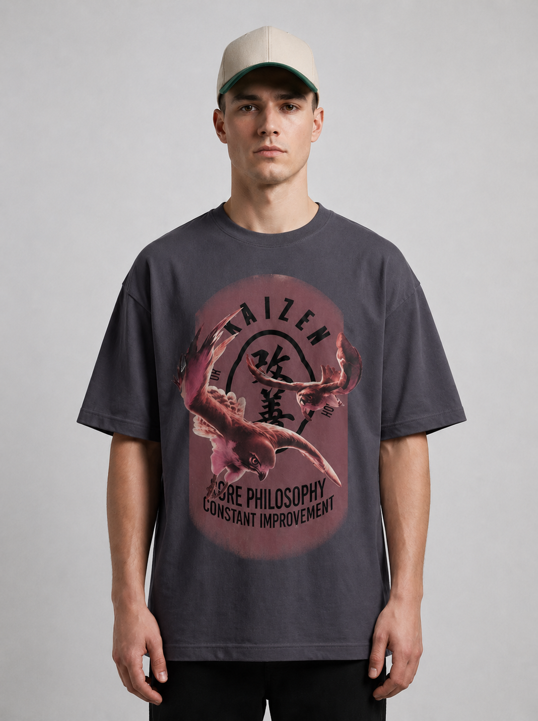 Japanese Culture Inspired Oversized T-Shirt