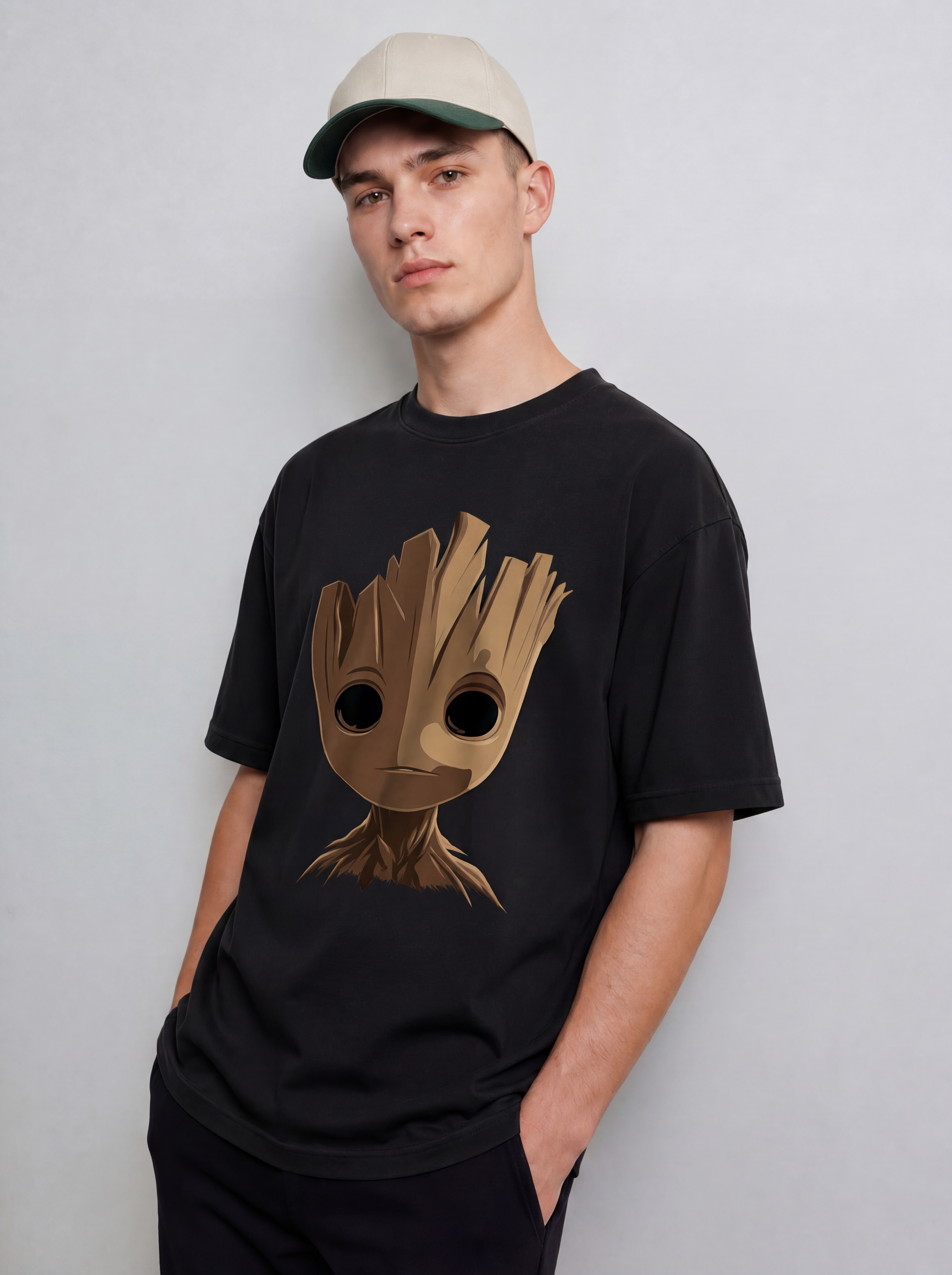 Stylish Oversized T-Shirt for Men | Premium Graphic Print Tee