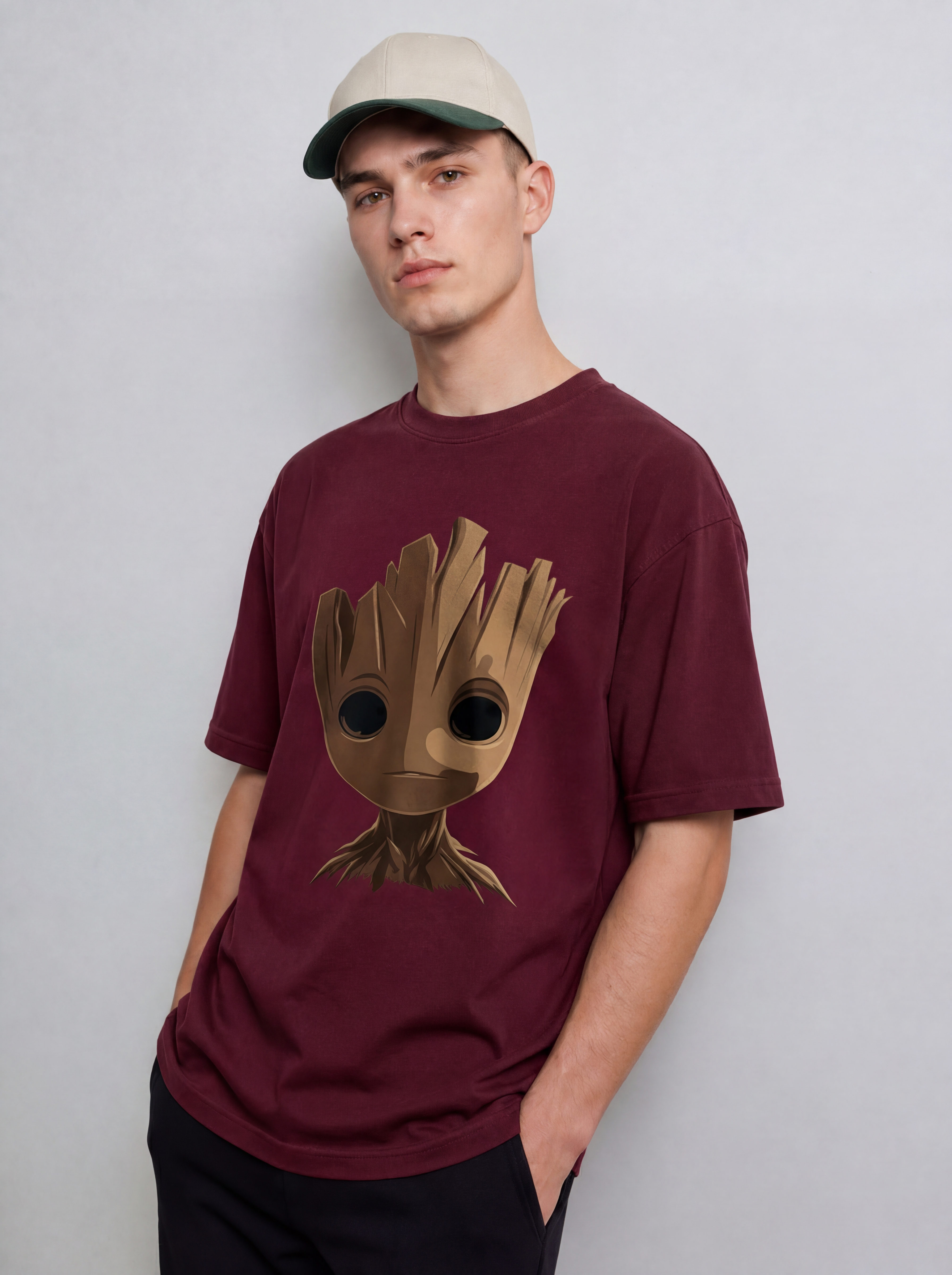 Stylish Oversized T-Shirt for Men | Premium Graphic Print Tee