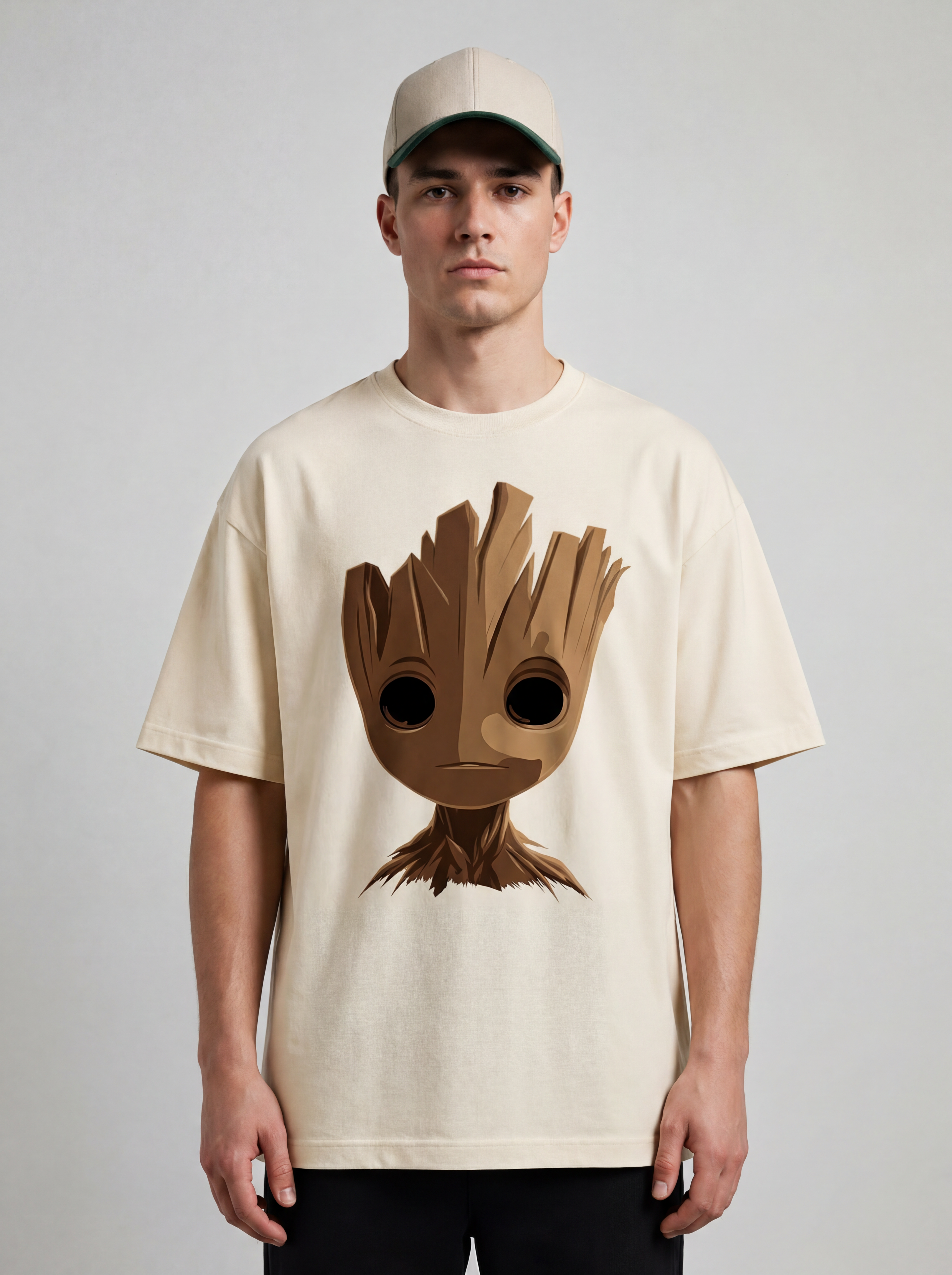 Stylish Oversized T-Shirt for Men | Premium Graphic Print Tee