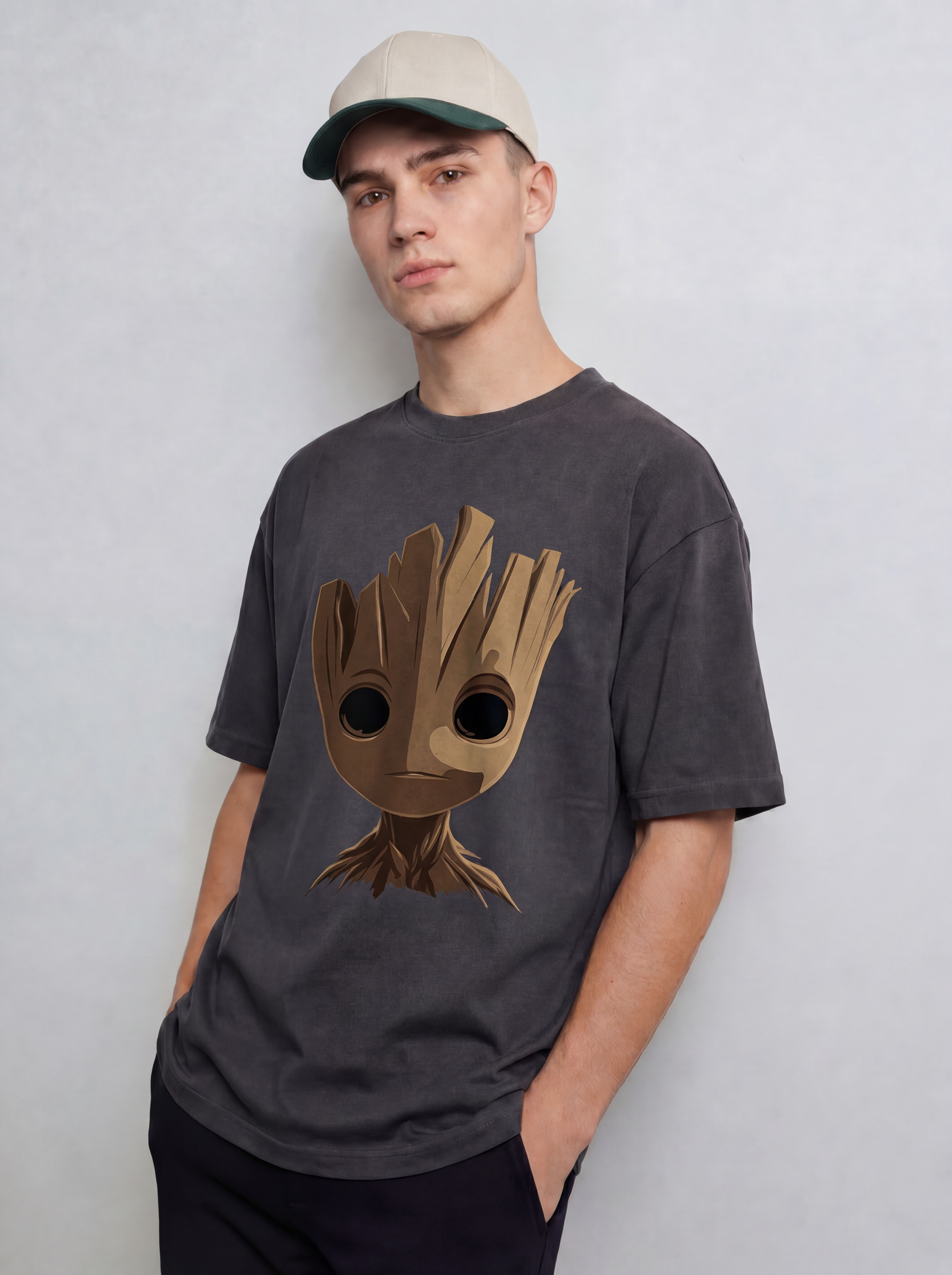 Stylish Oversized T-Shirt for Men | Premium Graphic Print Tee