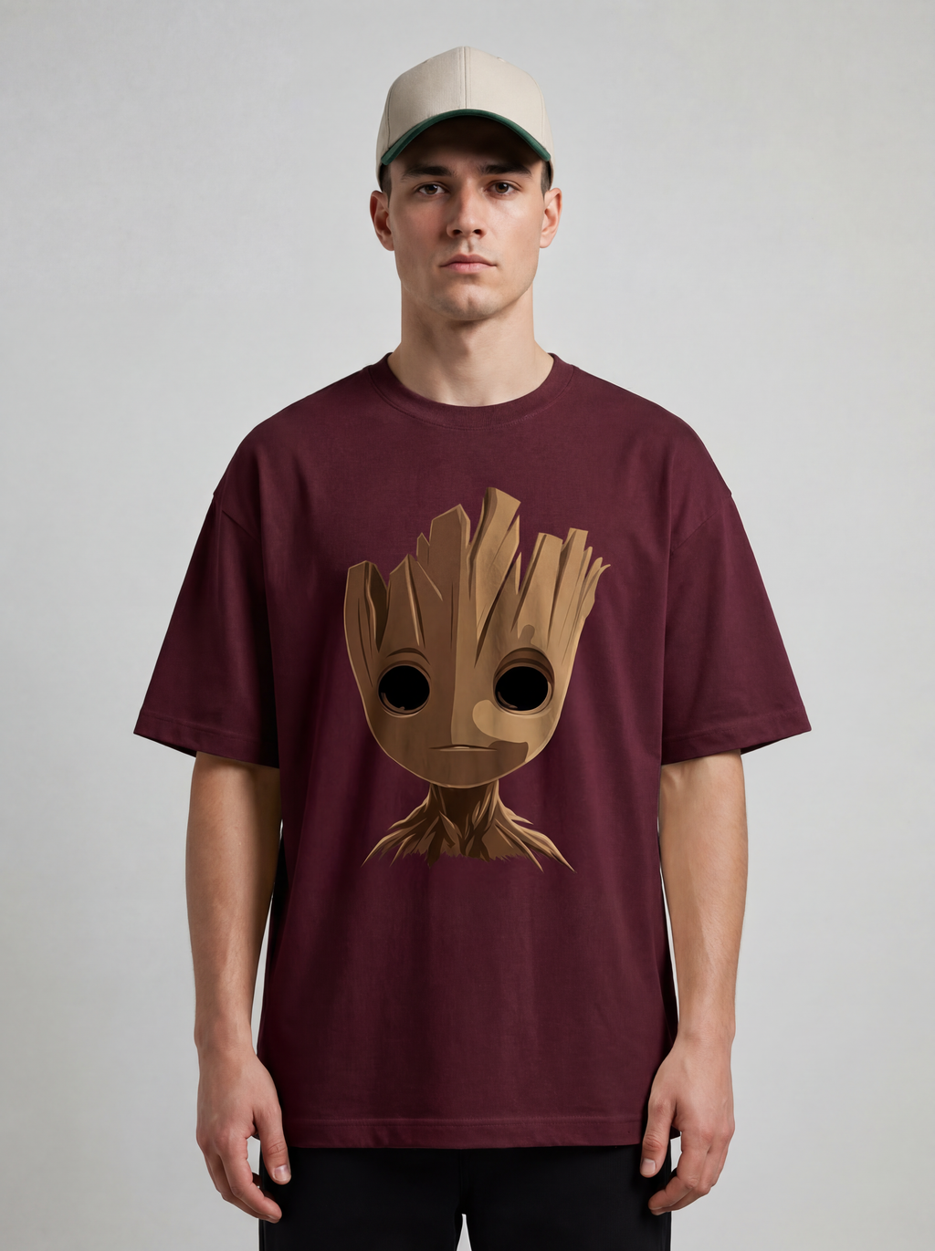 Stylish Oversized T-Shirt for Men | Premium Graphic Print Tee