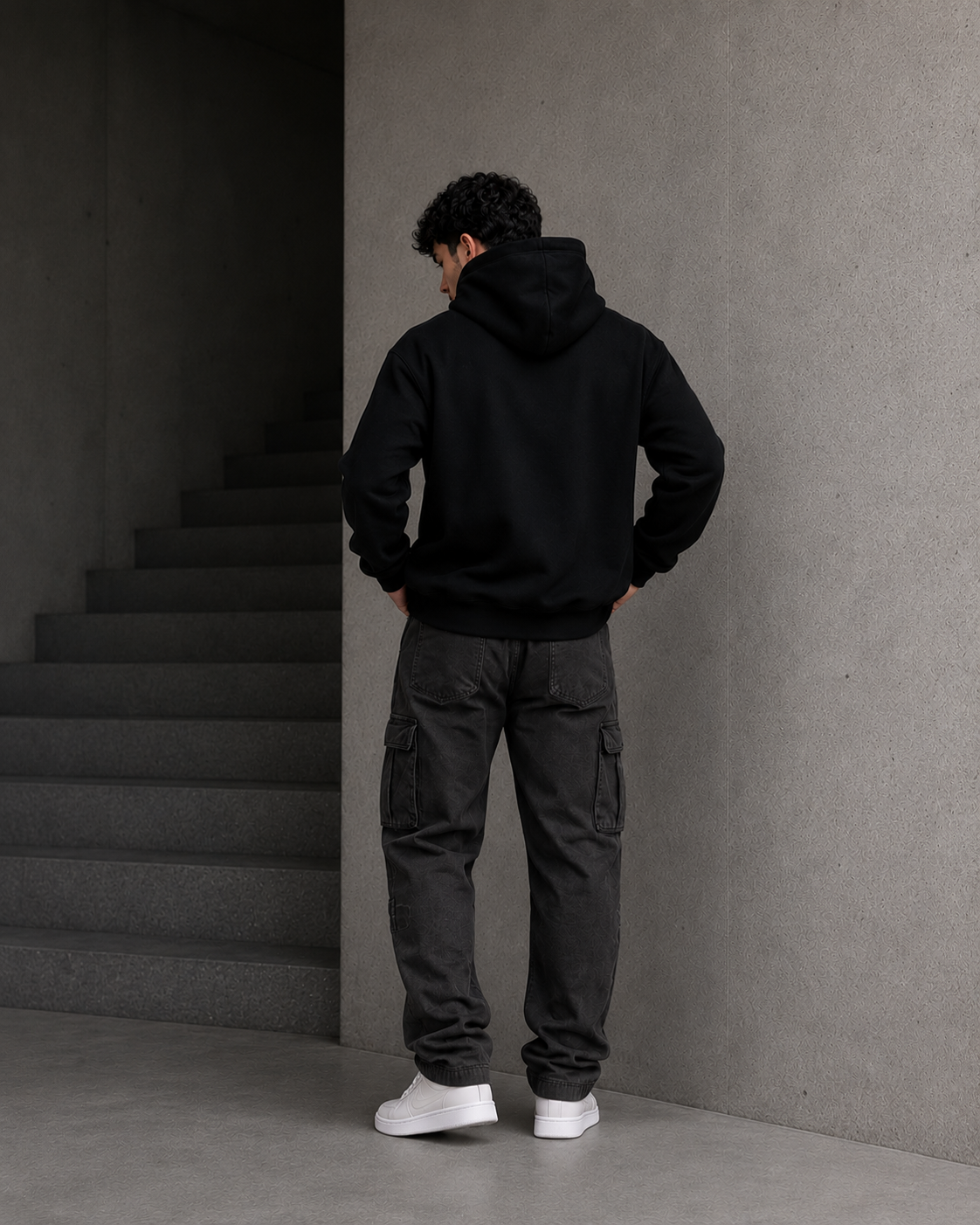 Trendy Minimal Oversized Sweatshirt Hoodie