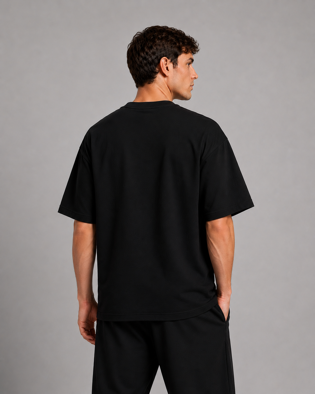 Batman Oversized Black T-Shirt for Men | Premium Cotton