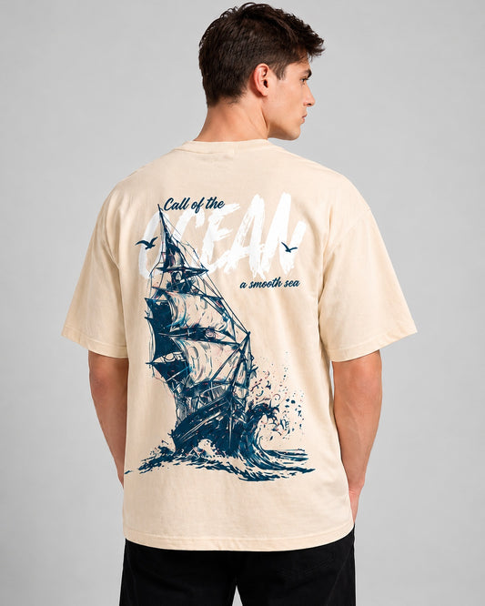 Ocean Voyage Oversized Graphic T-Shirt